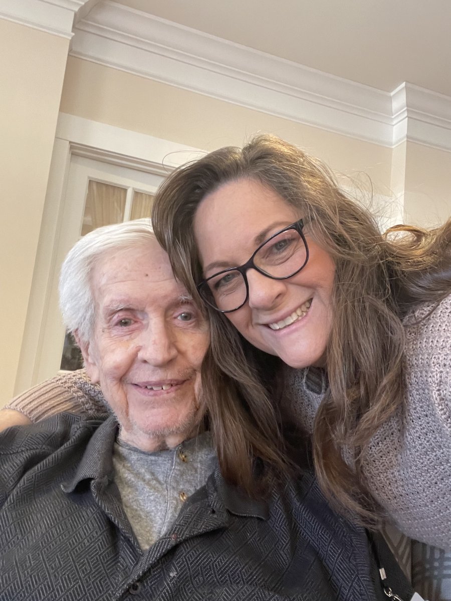 Image of Woody (patient) and Katrina (Nurse)